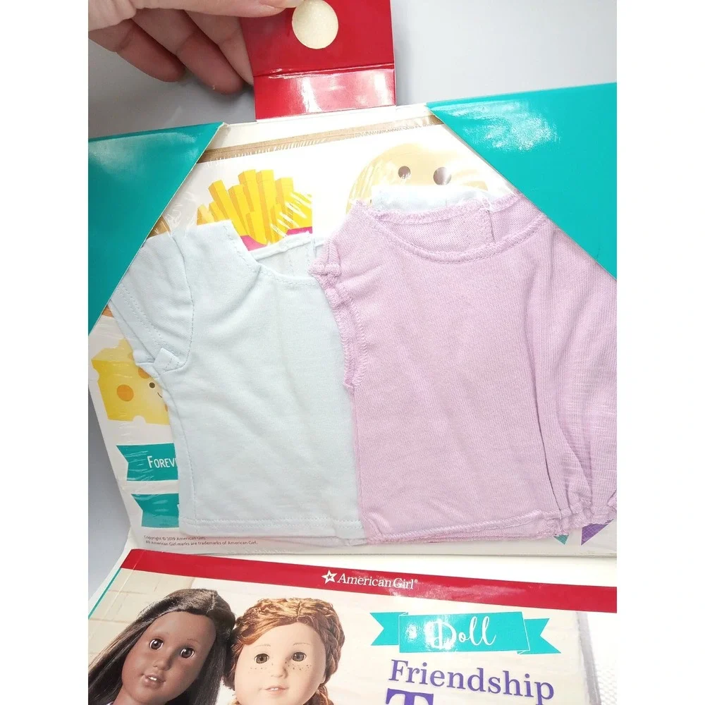 AMERICAN‎ GIRL DOLL FRIENDSHIP TEES DESIGNS BFFS CRAFTING BOOK-ARTS-HOBBIES-NEW